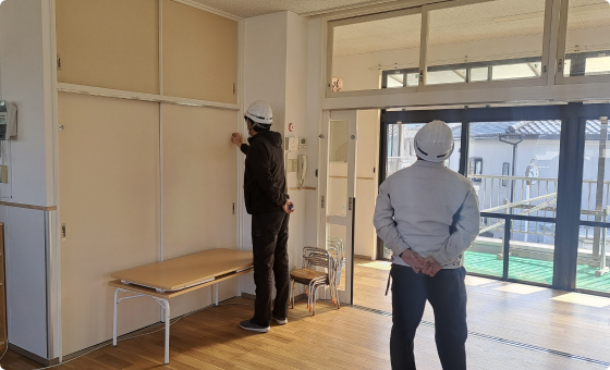 リフォーム現場の様子
